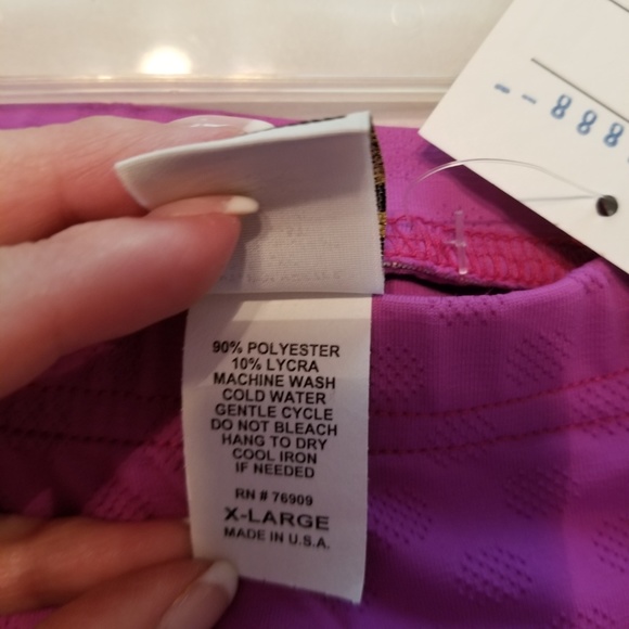 lejay TENNIS SKIRT NWT Purple Size XL - Picture 5 of 5